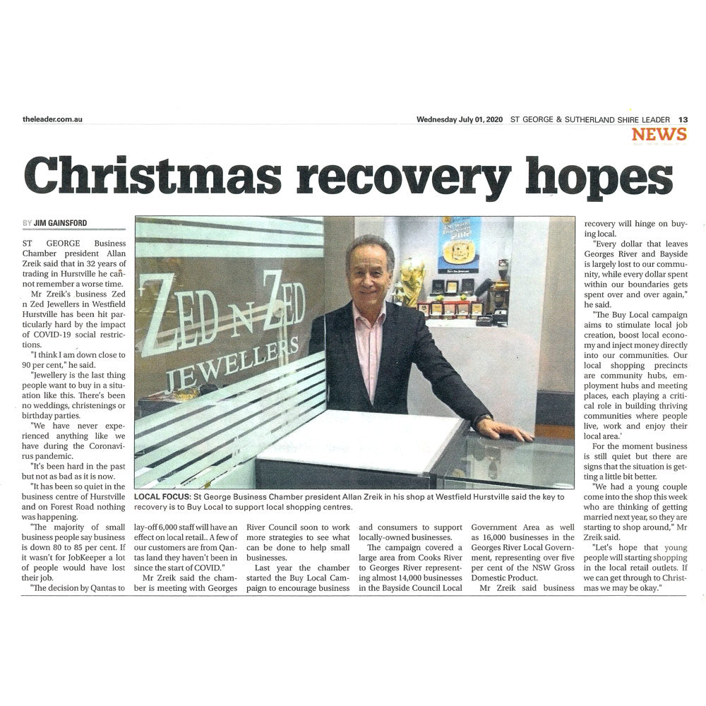 Christmas recovery hopes