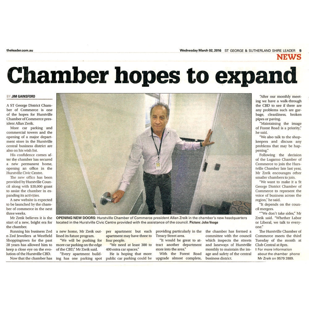 Chamber hopes to expand
