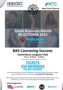 BA5 Canvasing Success Event – Canterbury Bankstown Chamber of Commerce